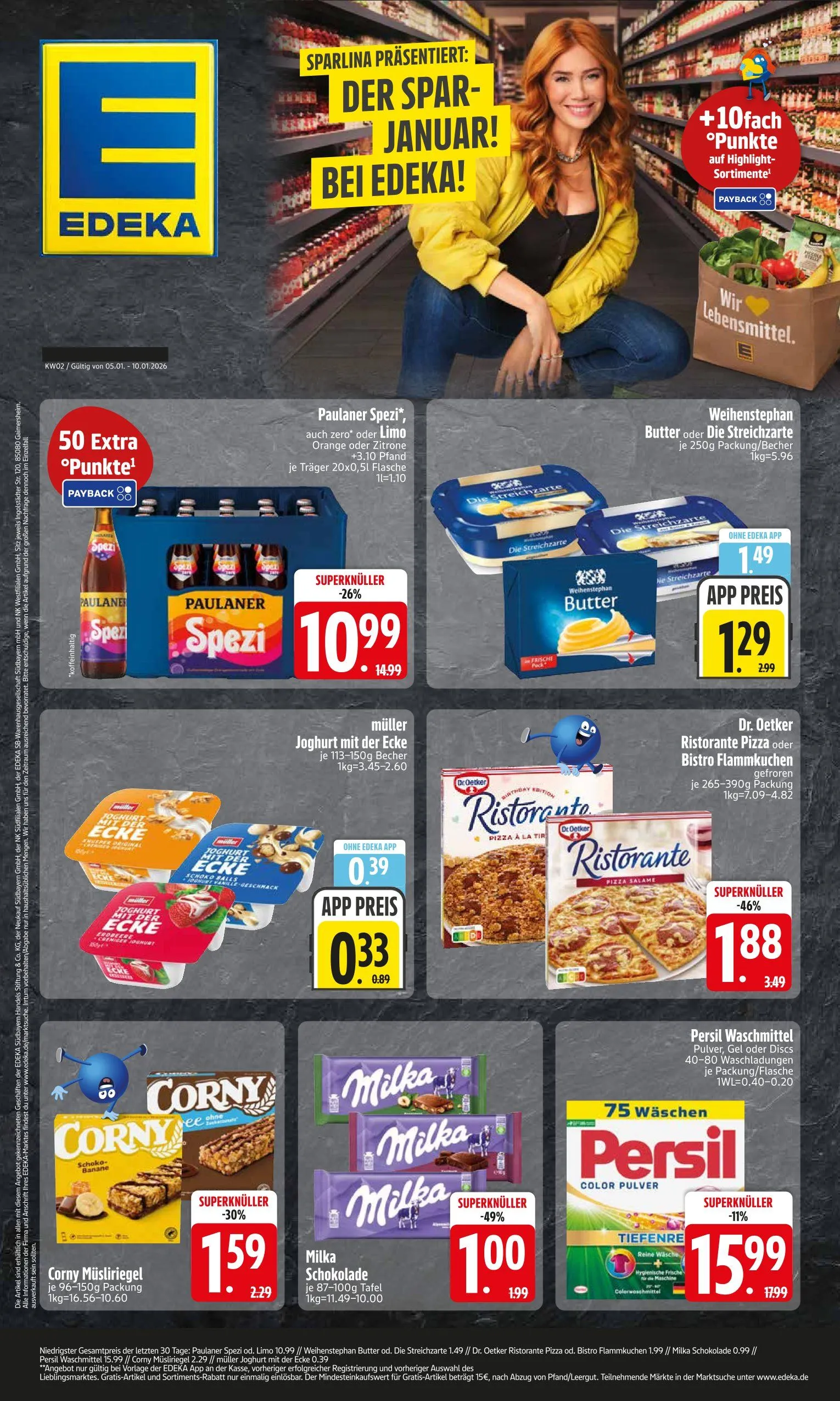 Edeka Angebote von 5. Januar bis 10. Januar 2026 - Prospekt seite 1