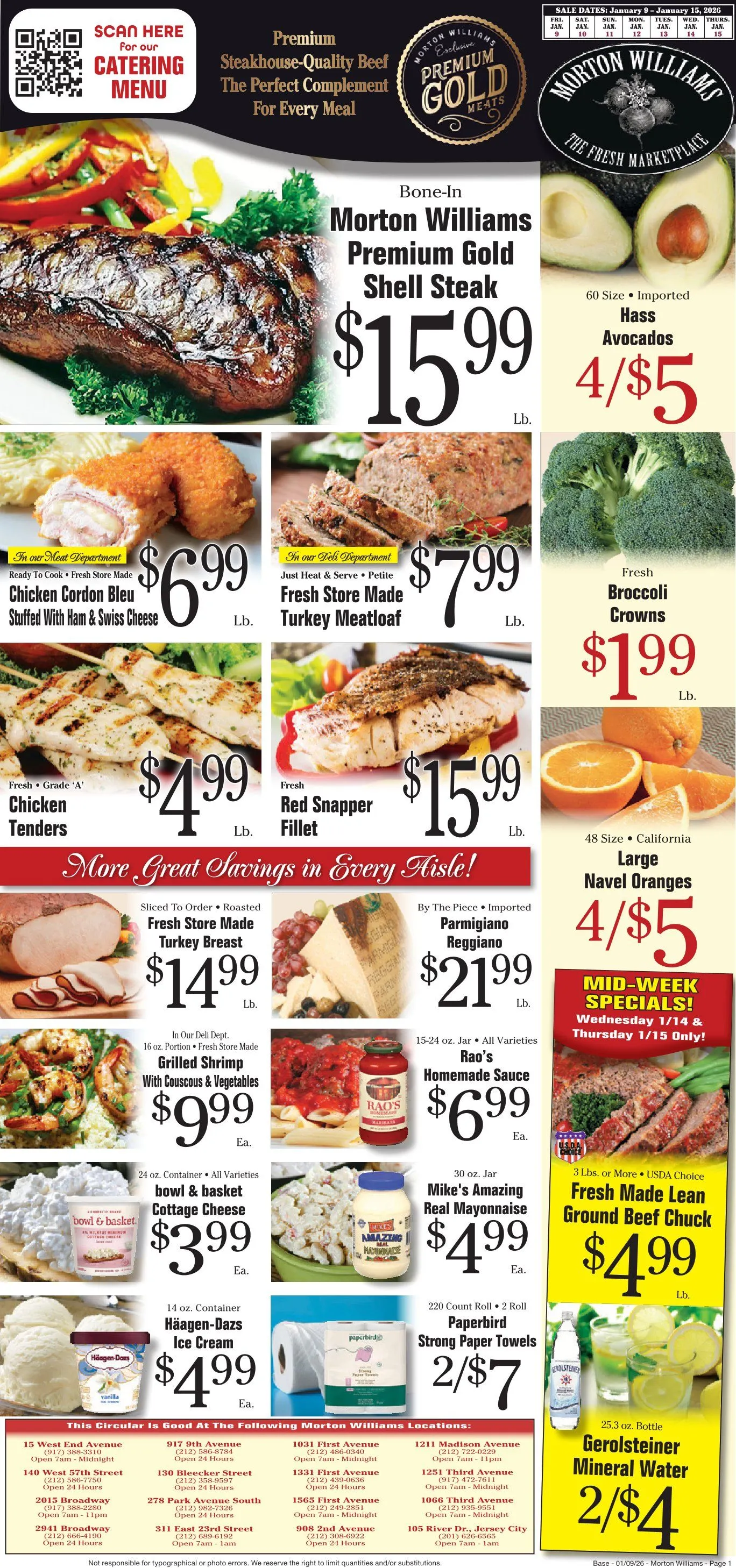 Weekly ad Morton Williams Sales from January 9 to January 15 2026 - Page 