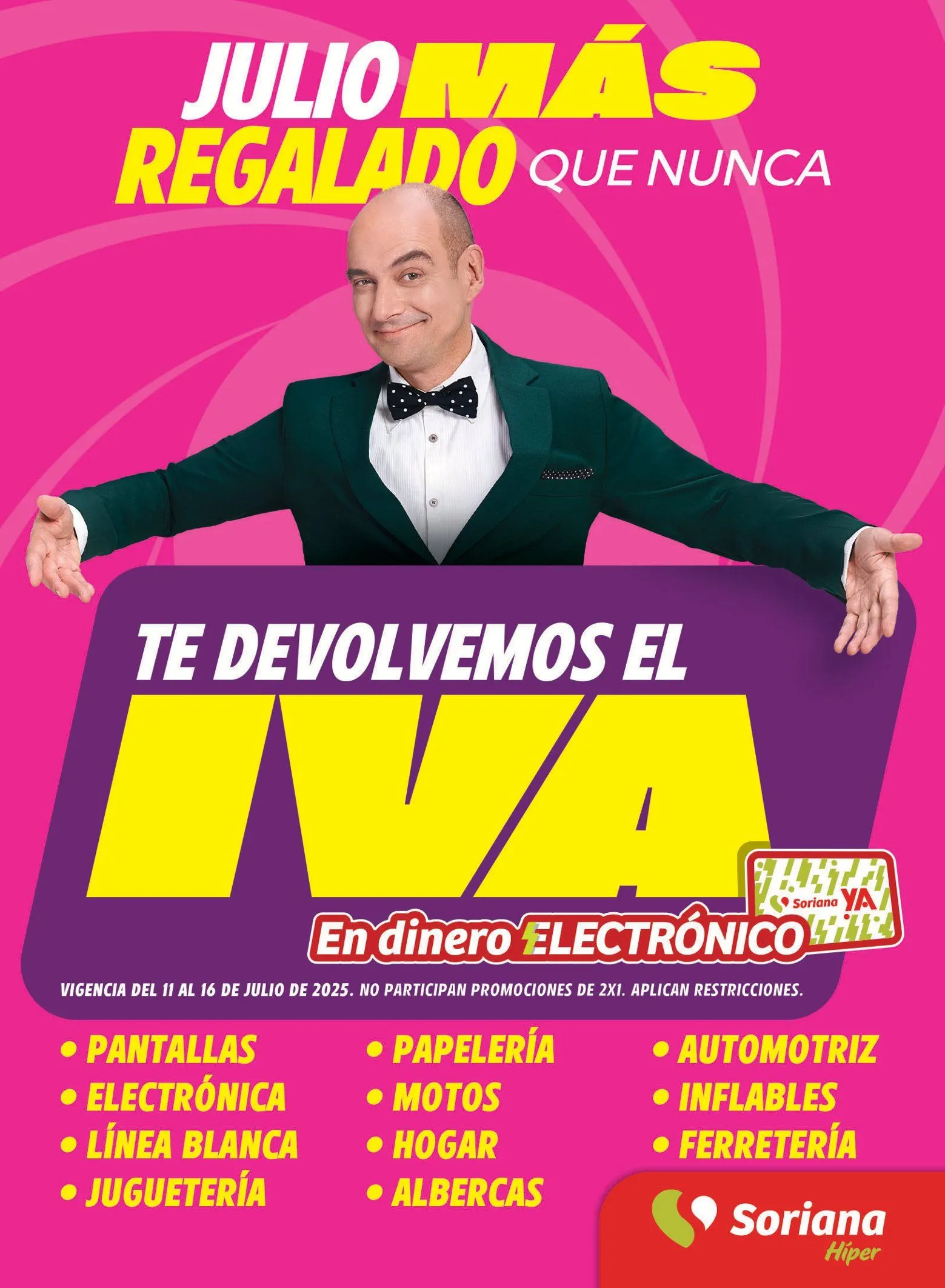 Catálogo de Soriana catálogos  15 de julio al 17 de julio 2025 - Pagina 1