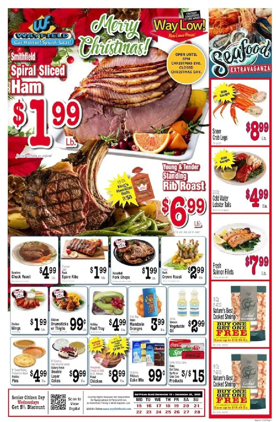 Weekly ad Wayfield Sales from December 15 to December 28 2025 - Page 