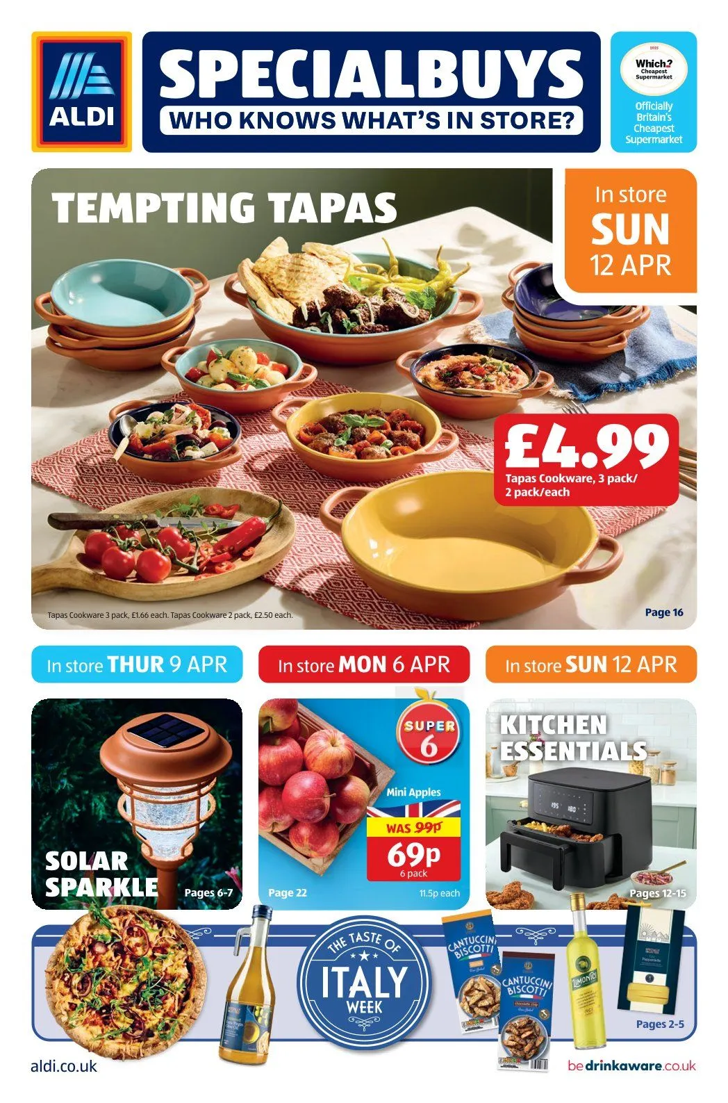  Aldi catalogues from 9 April to 12 April 2026 - Catalogue Page 1
