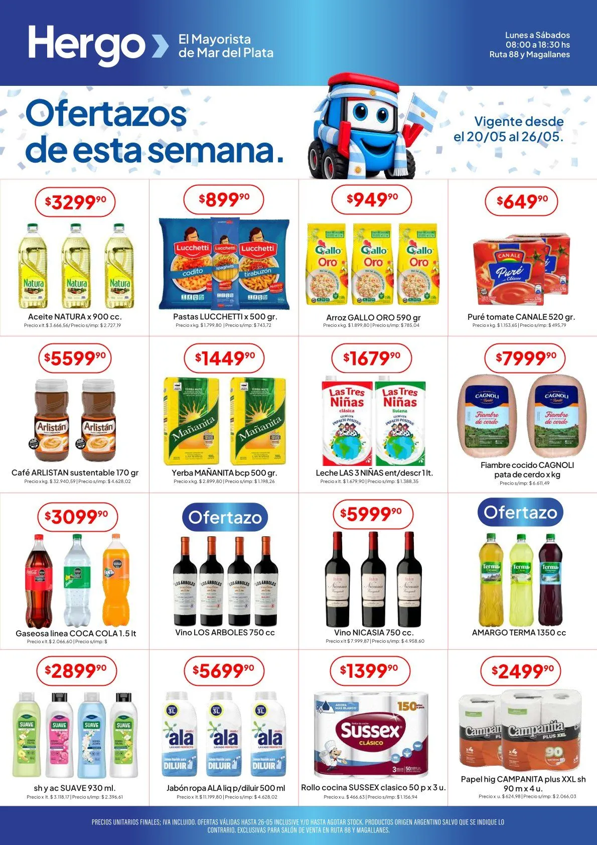 Ofertas de  Ofertas Hergo  20 de mayo al 26 de mayo 2026 - Página 1 del catálogo