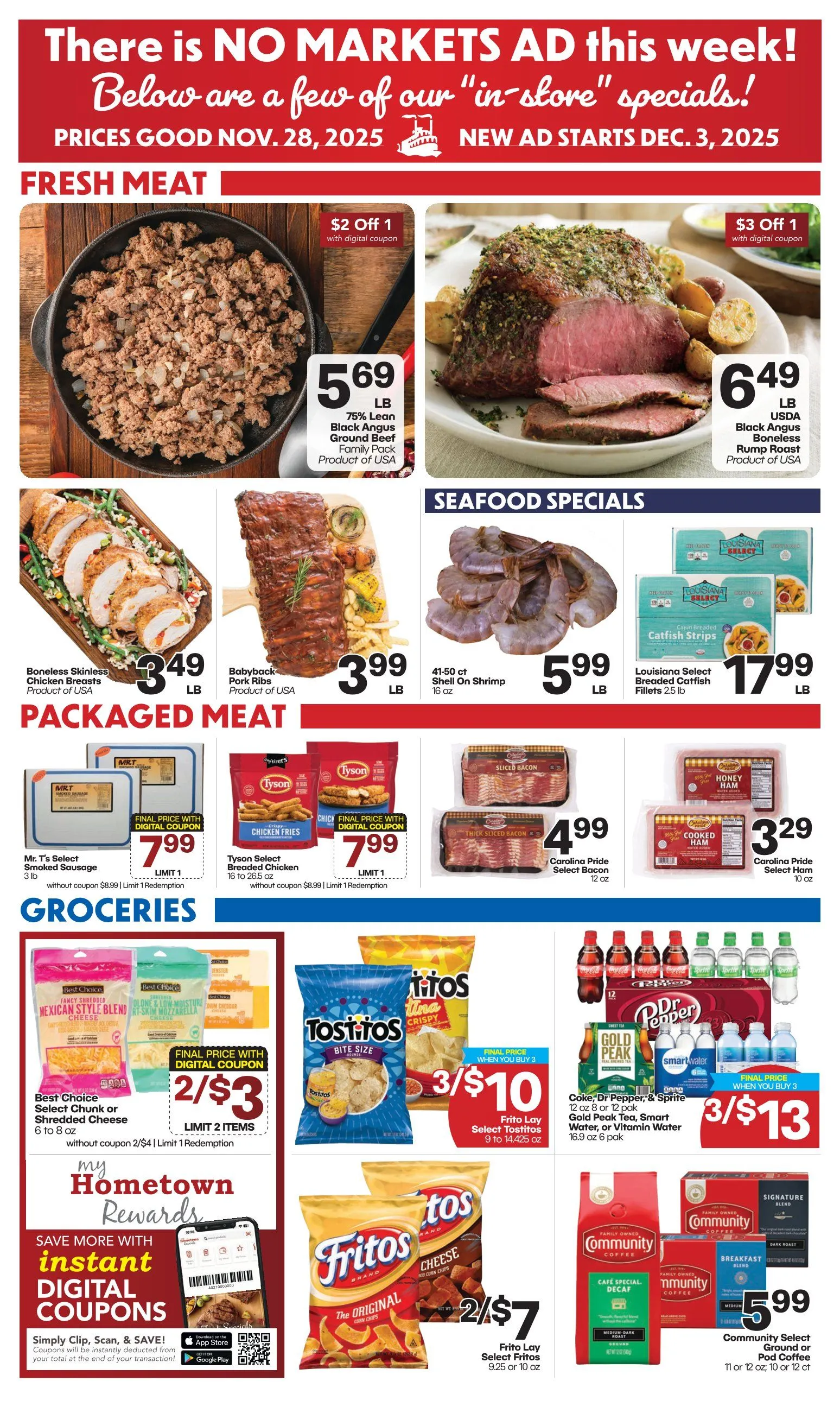 Weekly ad The Markets Sales from November 28 to December 3 2025 - Page