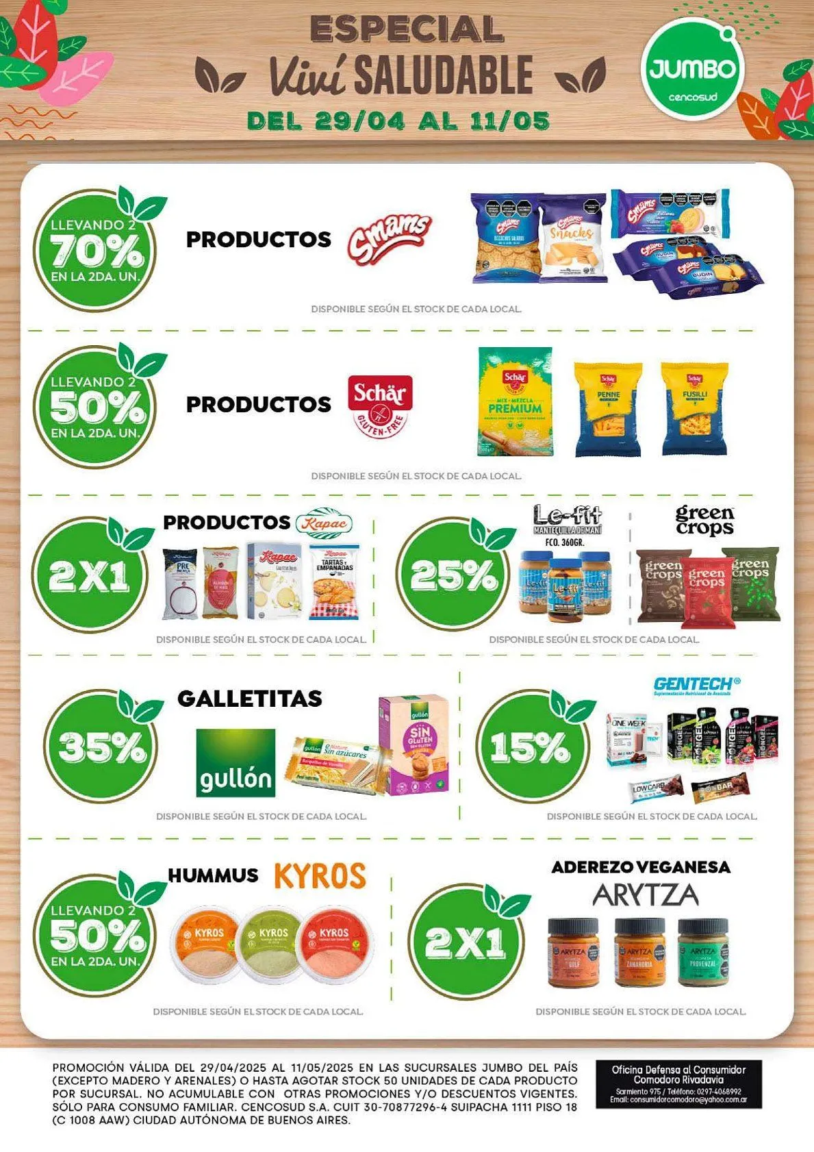Ofertas de Jumbo, especial vivi saludable 24 de abril al 11 de junio 2025 - Página 1 del catálogo