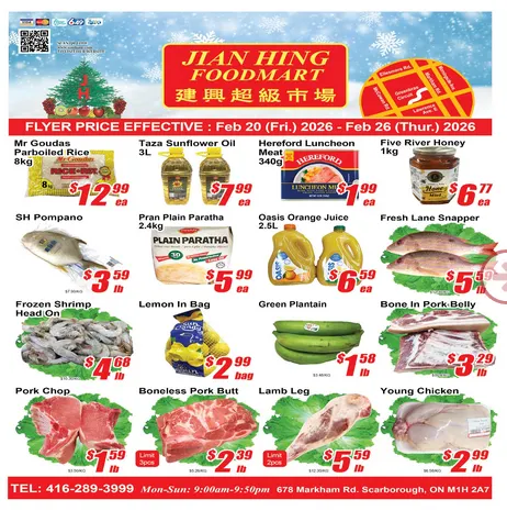 Jian Hing Supermarket Sales from February 20 to February 26 2026 - flyer page 1