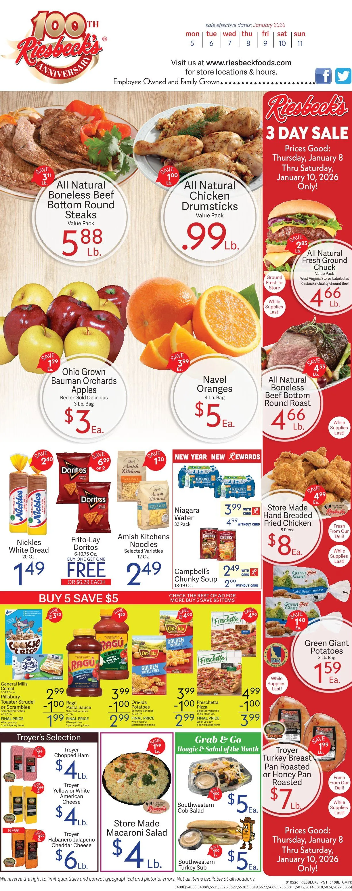 Weekly ad Riesbeck Sales from January 5 to January 11 2026 - Page 