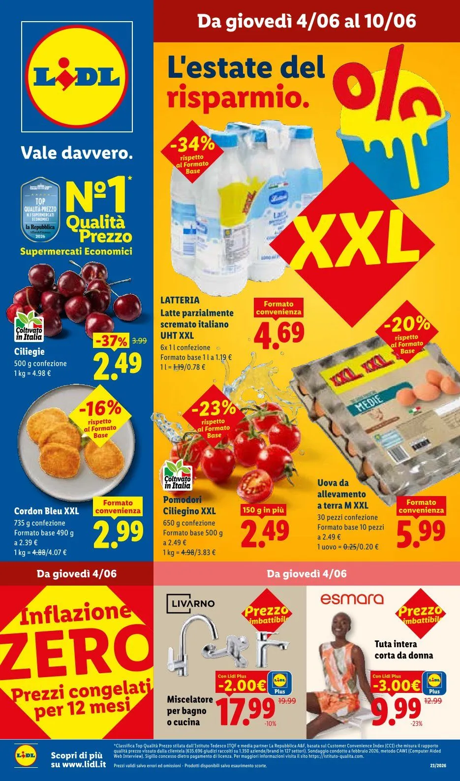 Volantini Lidl da 4 giugno a 10 giugno di 2026 - Pagina del volantino 
