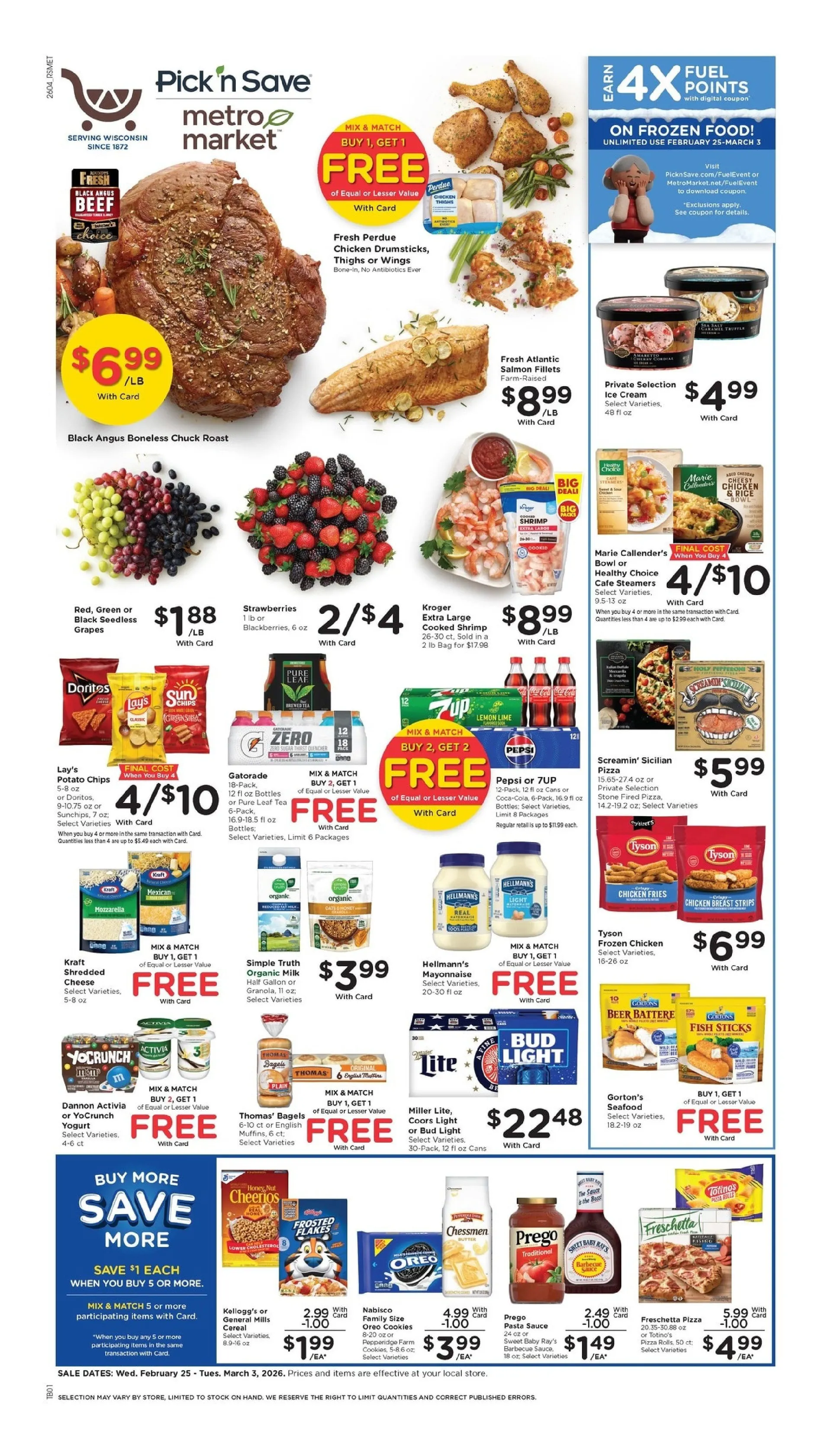 Weekly ad Pick 'n Save Sales from February 25 to March 3 2026 - Page 1