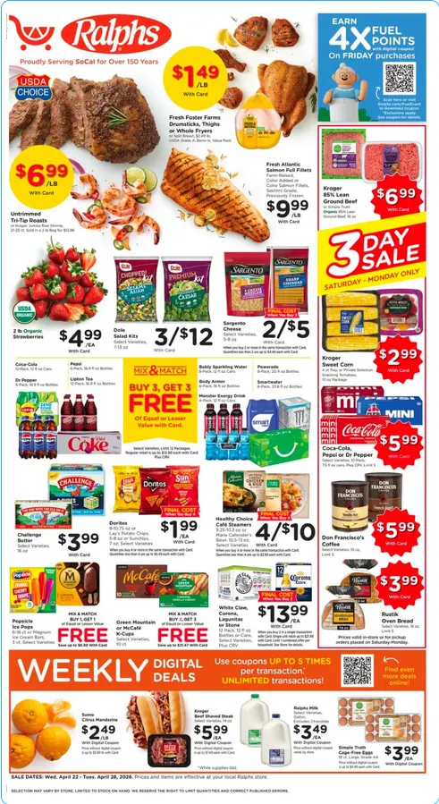 Weekly ad Ralphs Sales from April 22 to April 28 2026 - Page 
