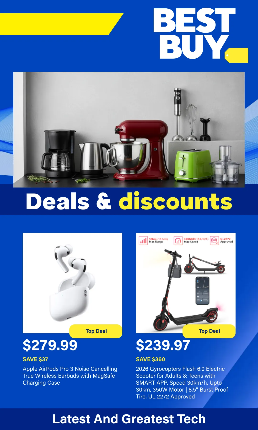 Best Buy Sales from June 10 to June 29 2026 - flyer page 1