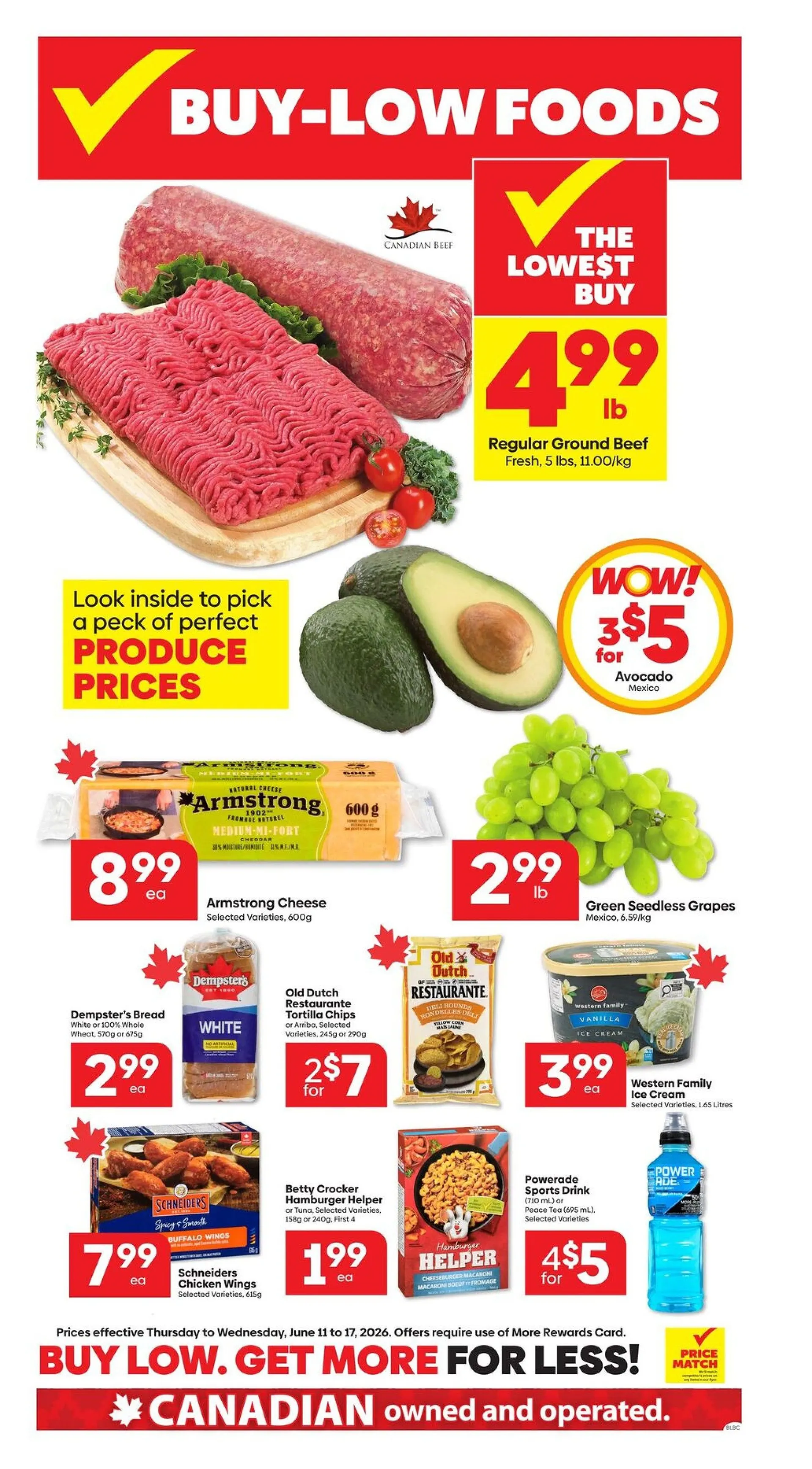 Buy-Low Foods Sales from June 11 to June 17 2026 - flyer page