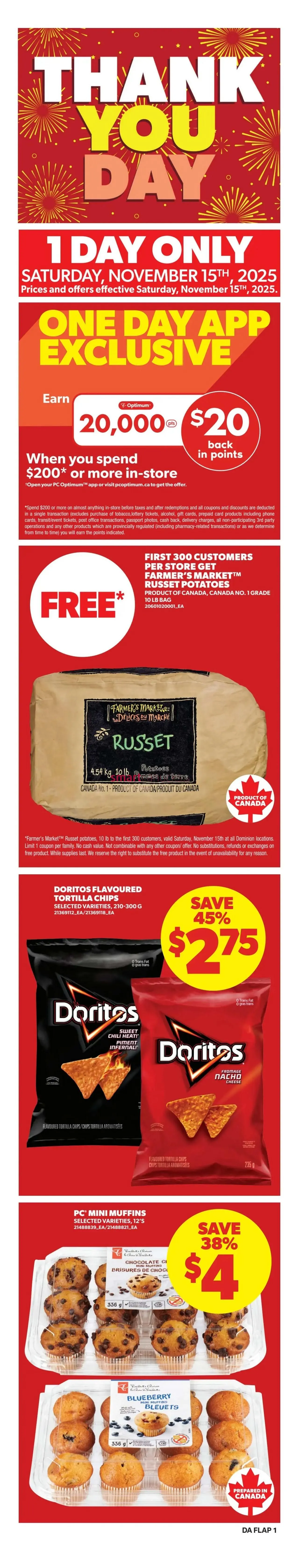 Dominion Sales from November 13 to November 19 2025 - flyer page 1