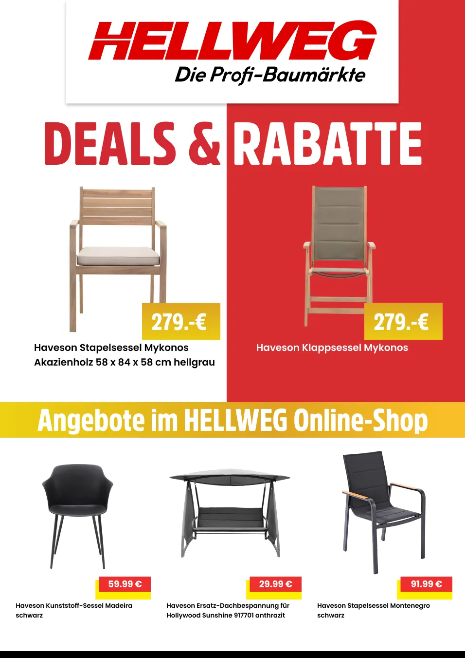 Hellweg Angebote von 14. April bis 3. Mai 2026 - Prospekt seite