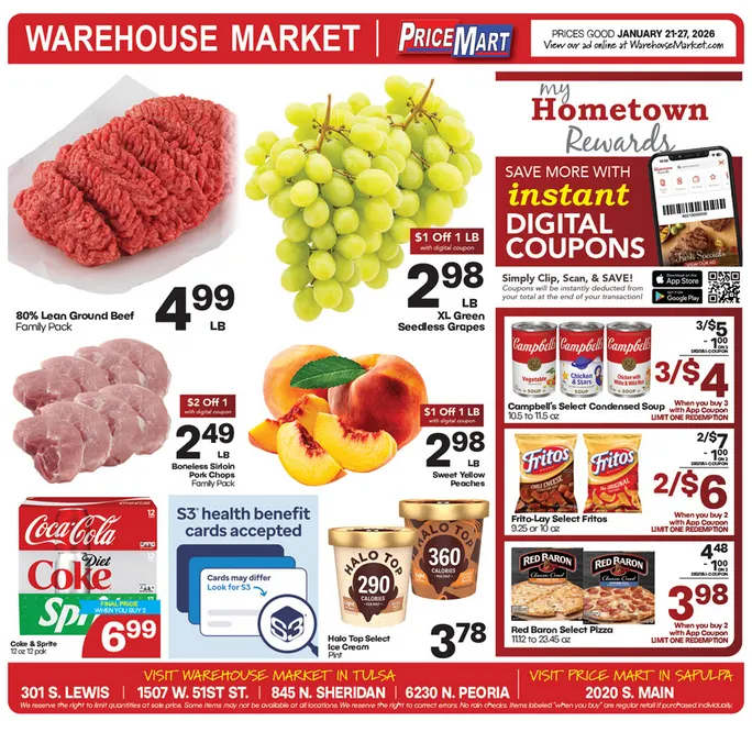 Weekly ad Warehouse Market Sales from January 21 to January 27 2026 - Page 