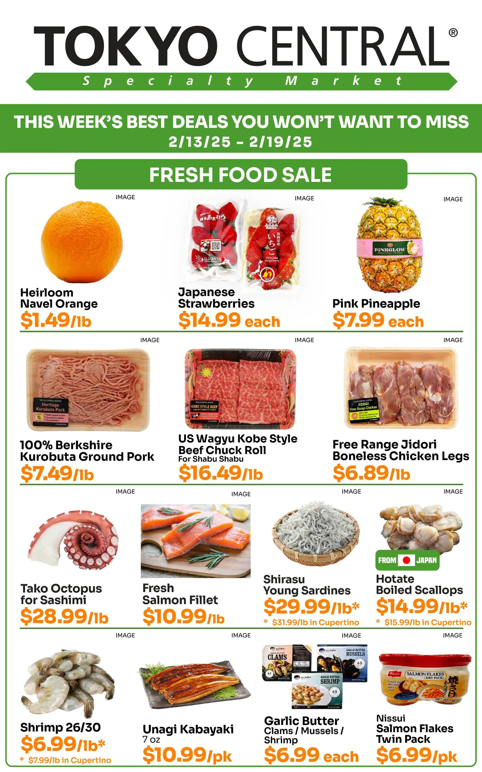 Weekly ad Tokyo Central Specialty Market Sales from February 13 to February 19 2025 - Page 