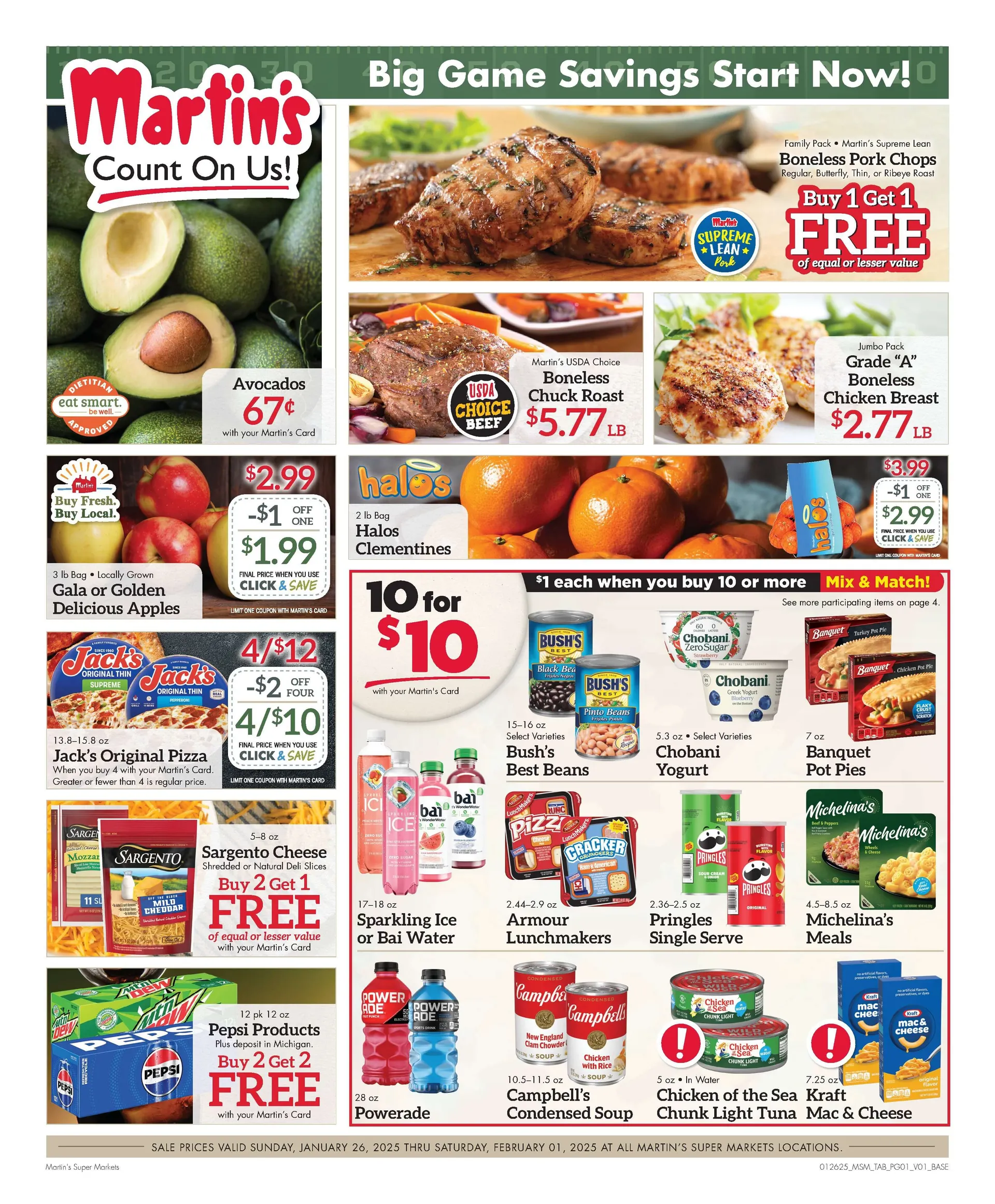 Weekly ad Martin’s Sales from January 26 to February 1 2025 - Page