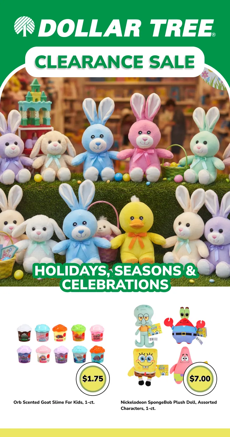 Weekly ad Dollar Tree Sales from April 1 to April 20 2026 - Page 