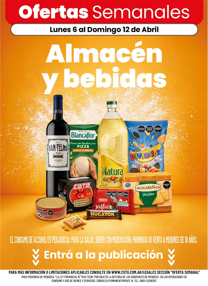 Ofertas de Coto Ofertas 6 de abril al 12 de abril 2026 - Página 1 del catálogo