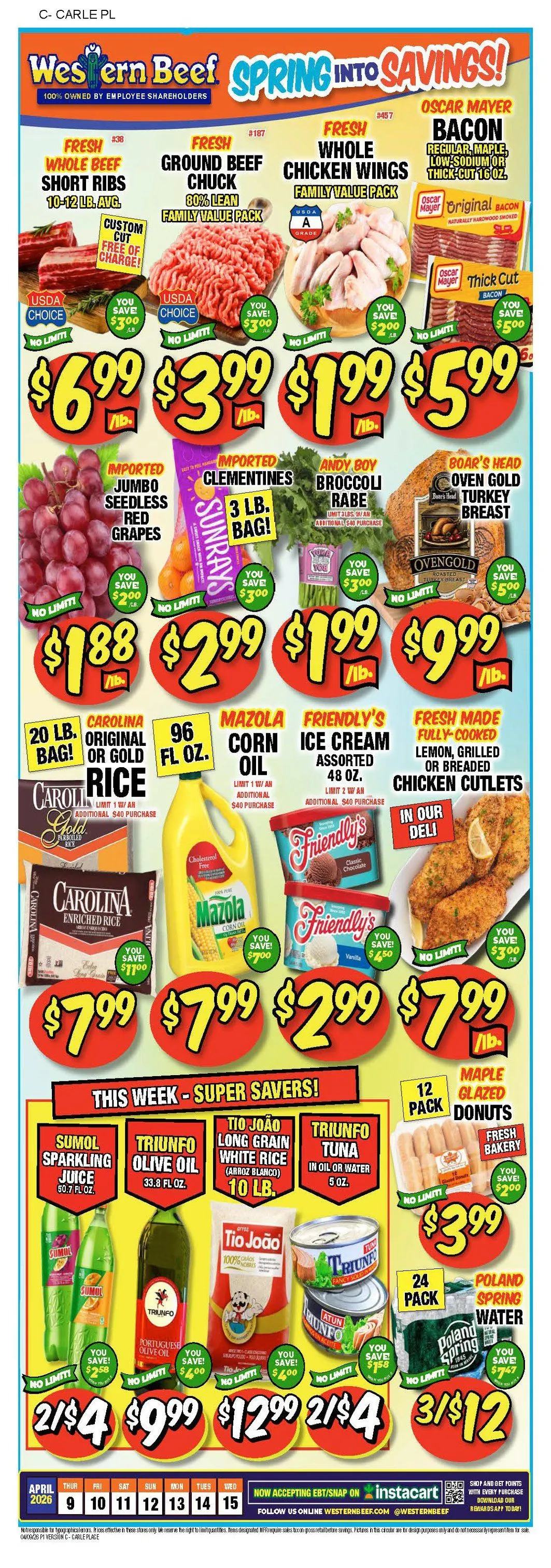 Weekly ad Western Beef Sales from April 9 to April 15 2026 - Page 