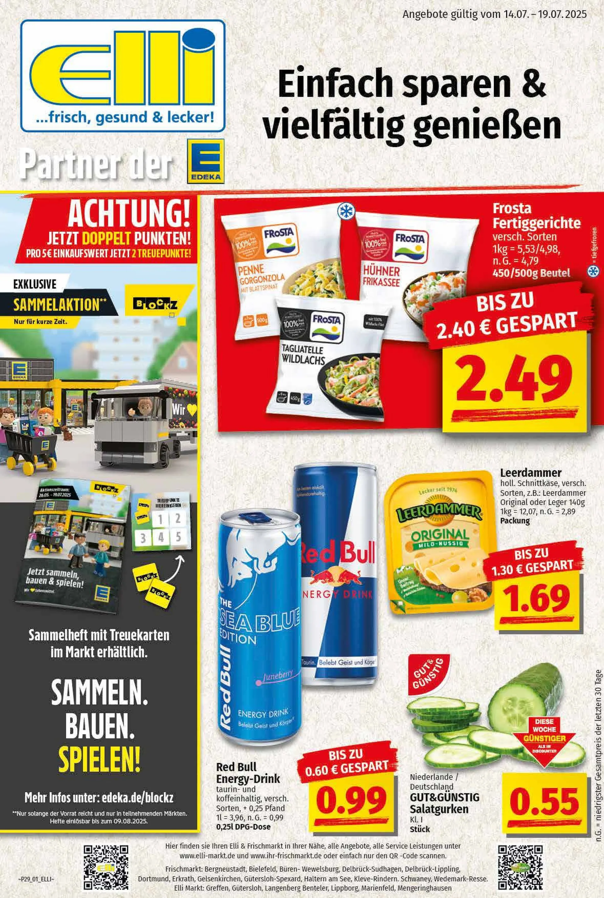 Elli Markt Prospekte von 14. Juli bis 20. Juli 2025 - Prospekt seite 1
