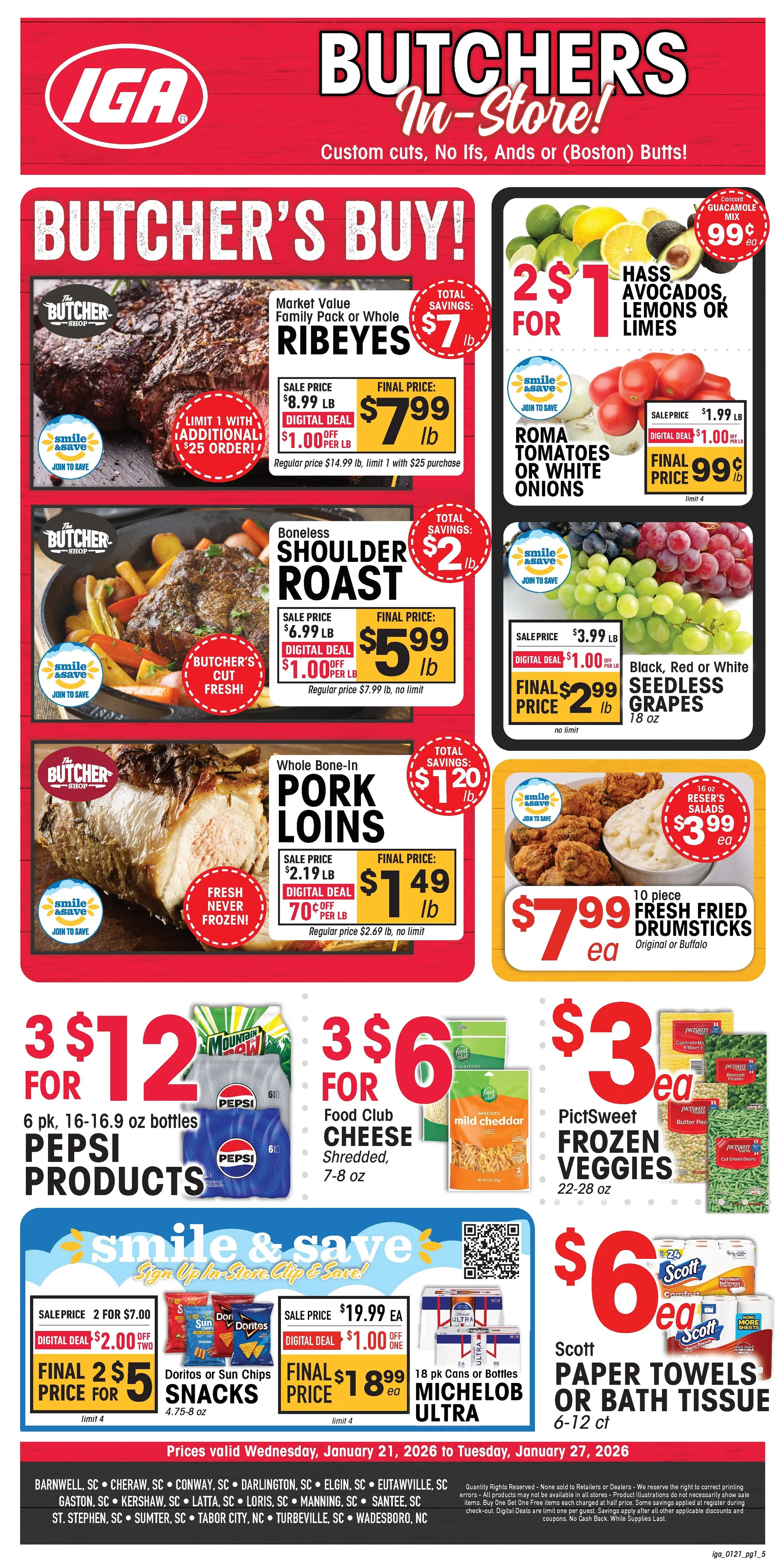 Weekly ad IGA Sales from January 21 to January 27 2026 - Page 