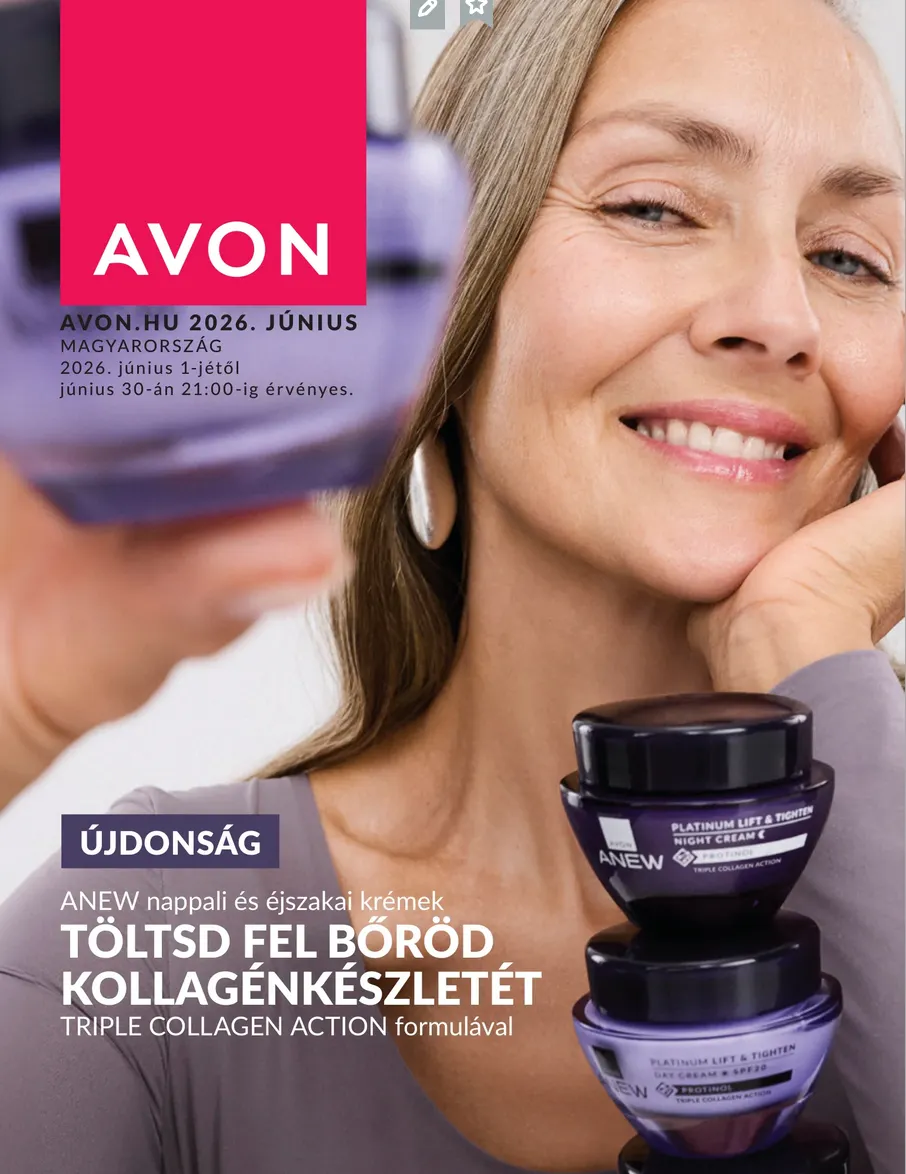 Katalógus Avon legfrissebb ajánlatai június 3.-tól június 30.-ig 2026. - Oldal 1