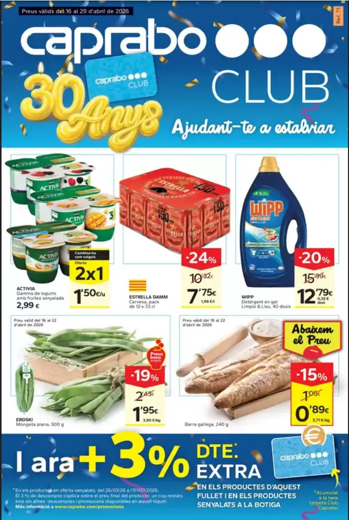 Catálogo de Caprabo Ofertas 16 de abril al 29 de abril 2026 - Página 1