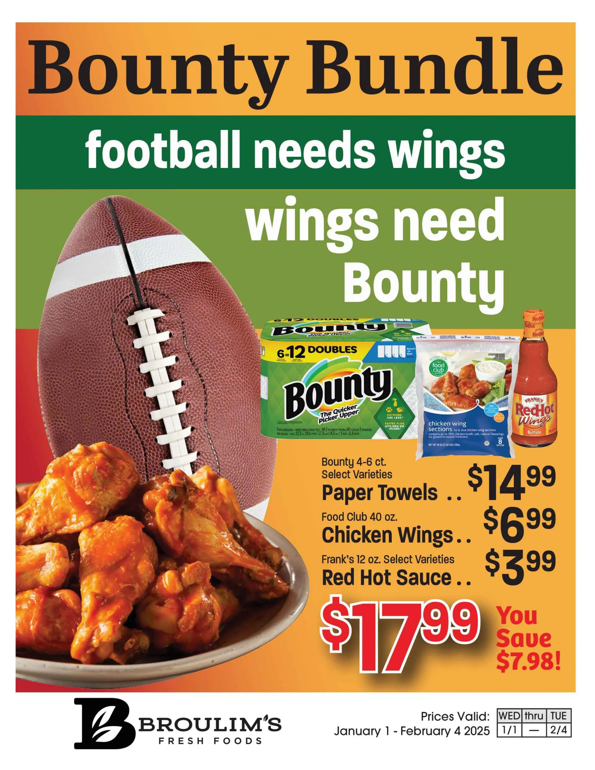 Weekly ad Broulim's Deals from January 15 to February 4 2025 - Page