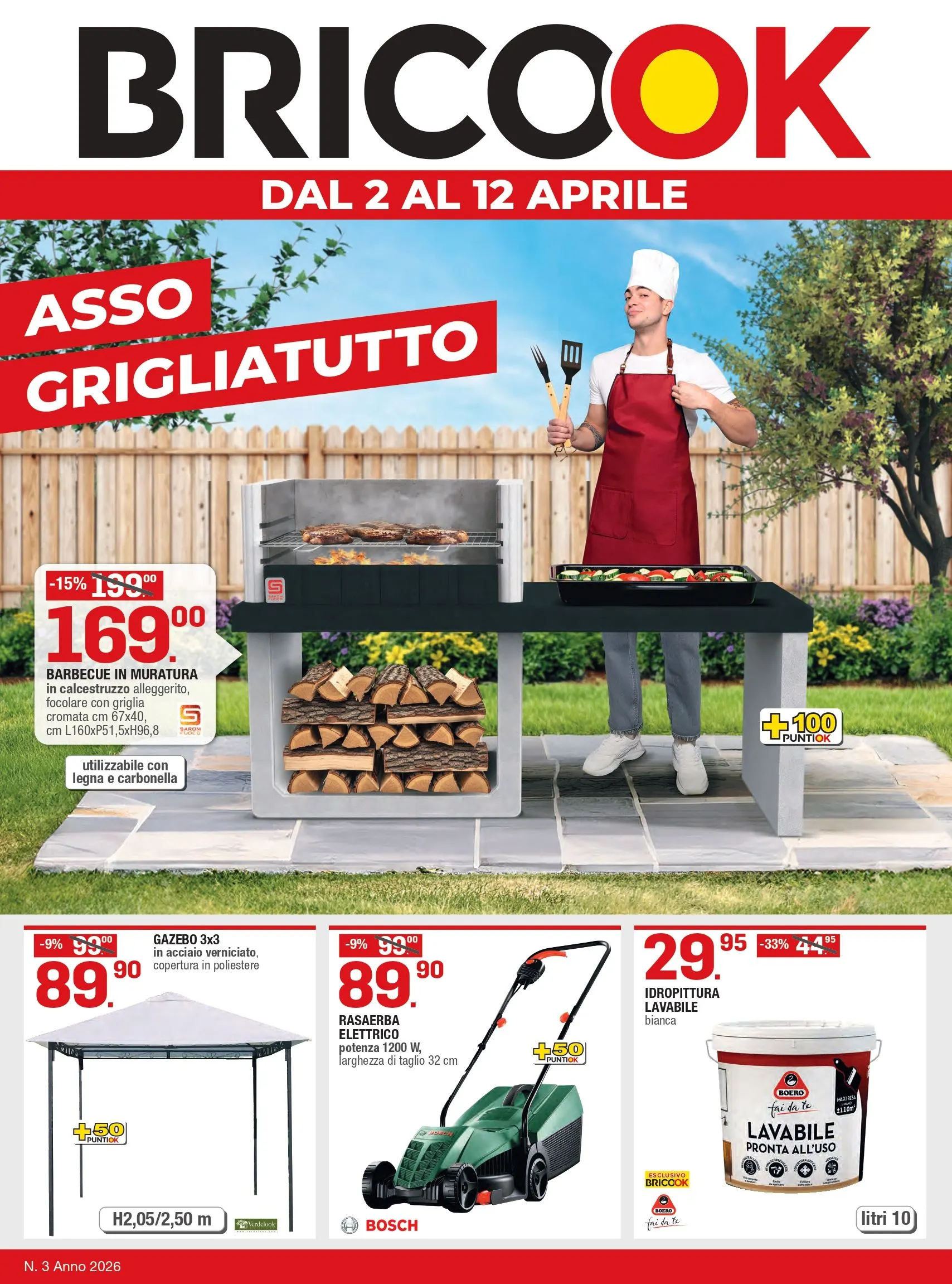 Volantini Brico Ok da 2 aprile a 12 aprile di 2026 - Pagina del volantino 