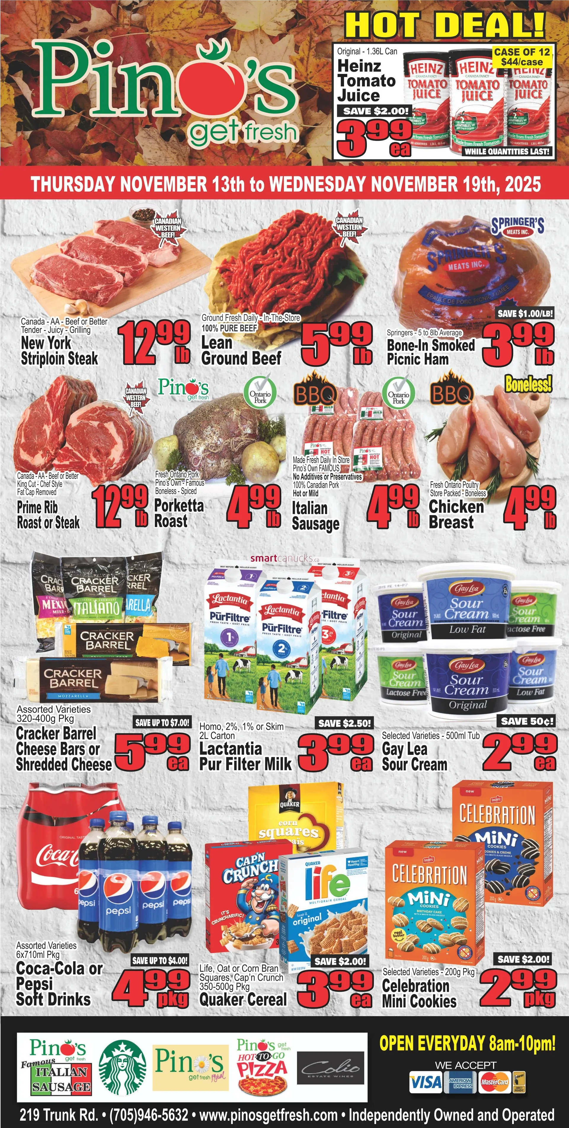 Pino's Sales from November 13 to November 19 2025 - flyer page 1