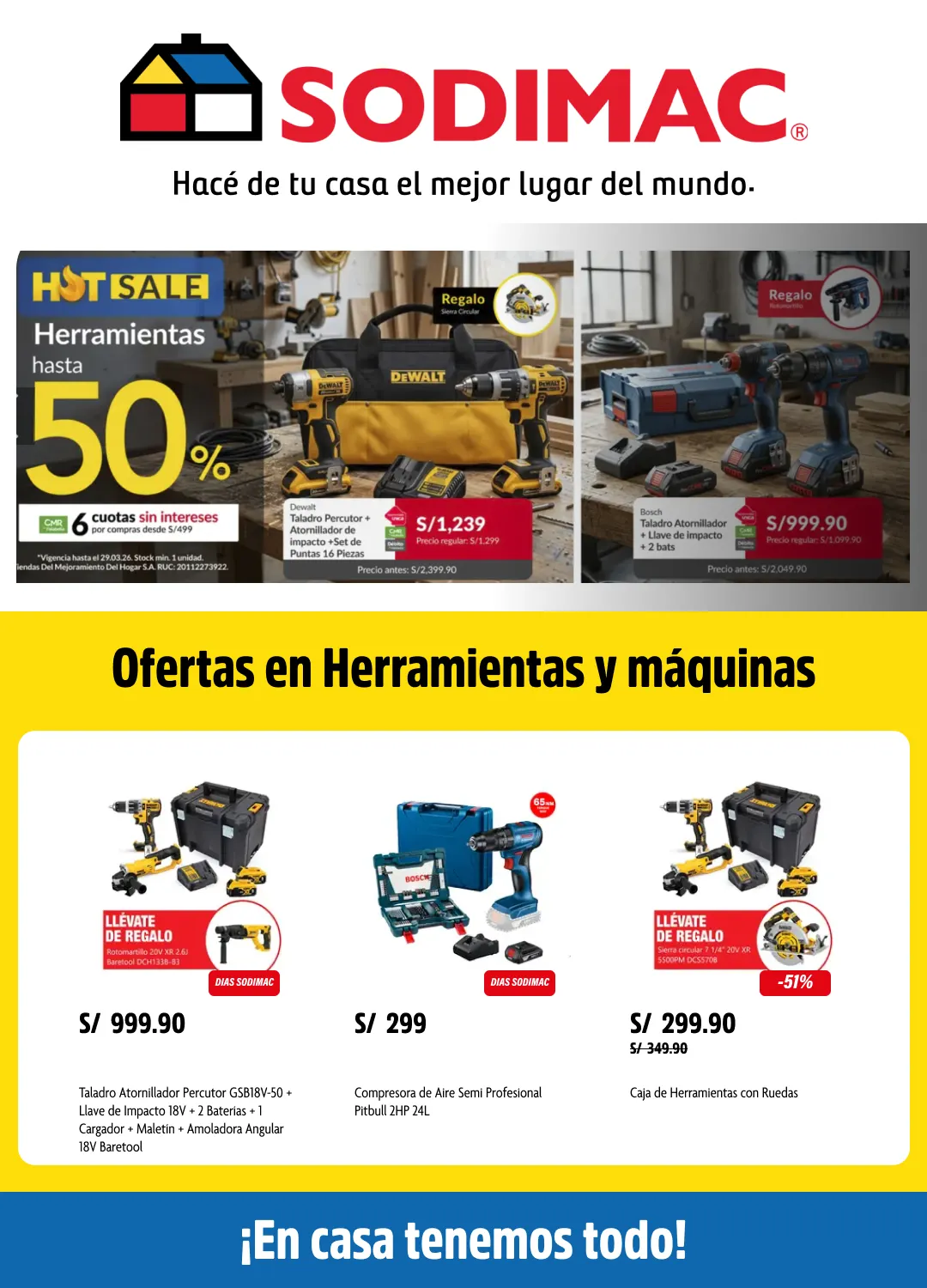 Catalogo de Ofertas Sodimac 25 de marzo al 10 de abril 2026 - Pag 