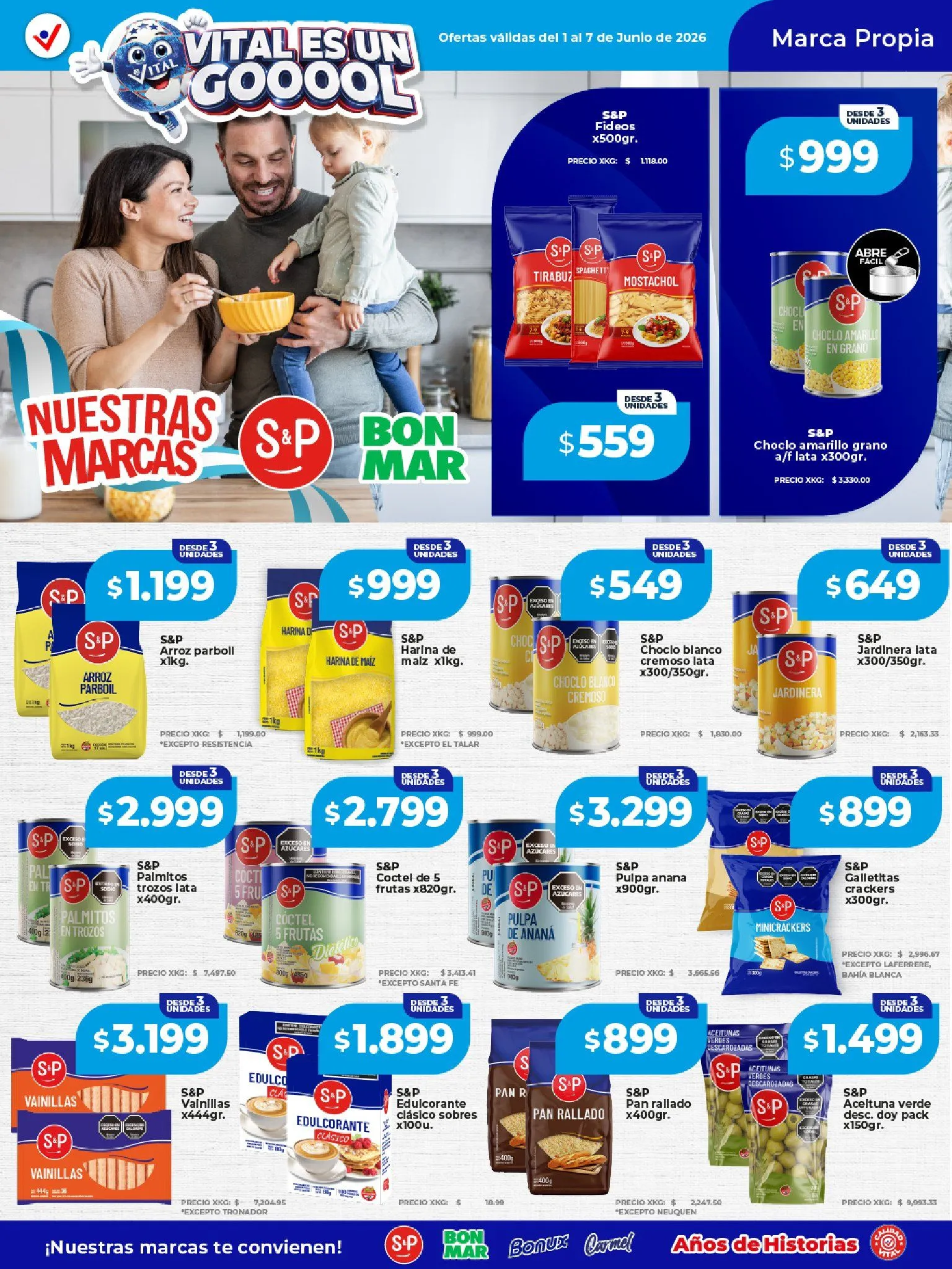 Ofertas de Ofertas Vital  1 de junio al 7 de junio 2026 - Página  del catálogo