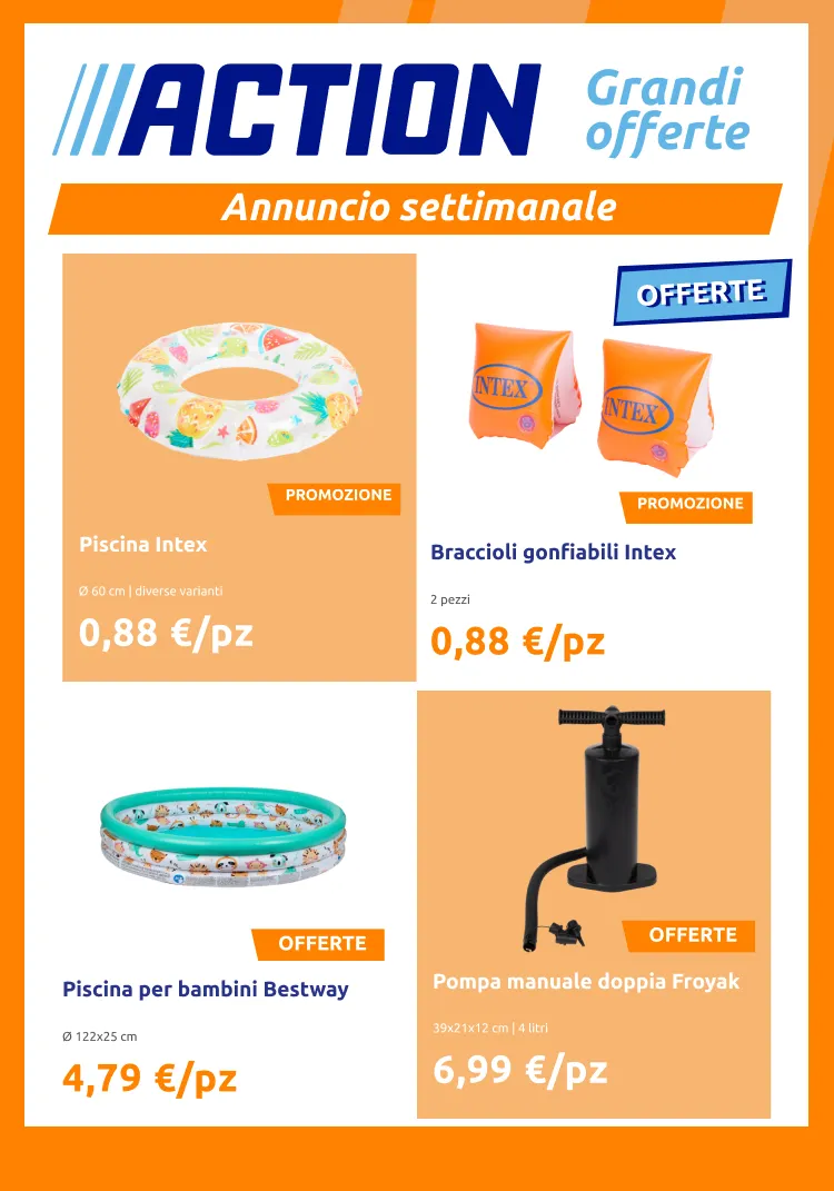  Action Volantino da 27 luglio a 10 agosto di 2026 - Pagina del volantino 