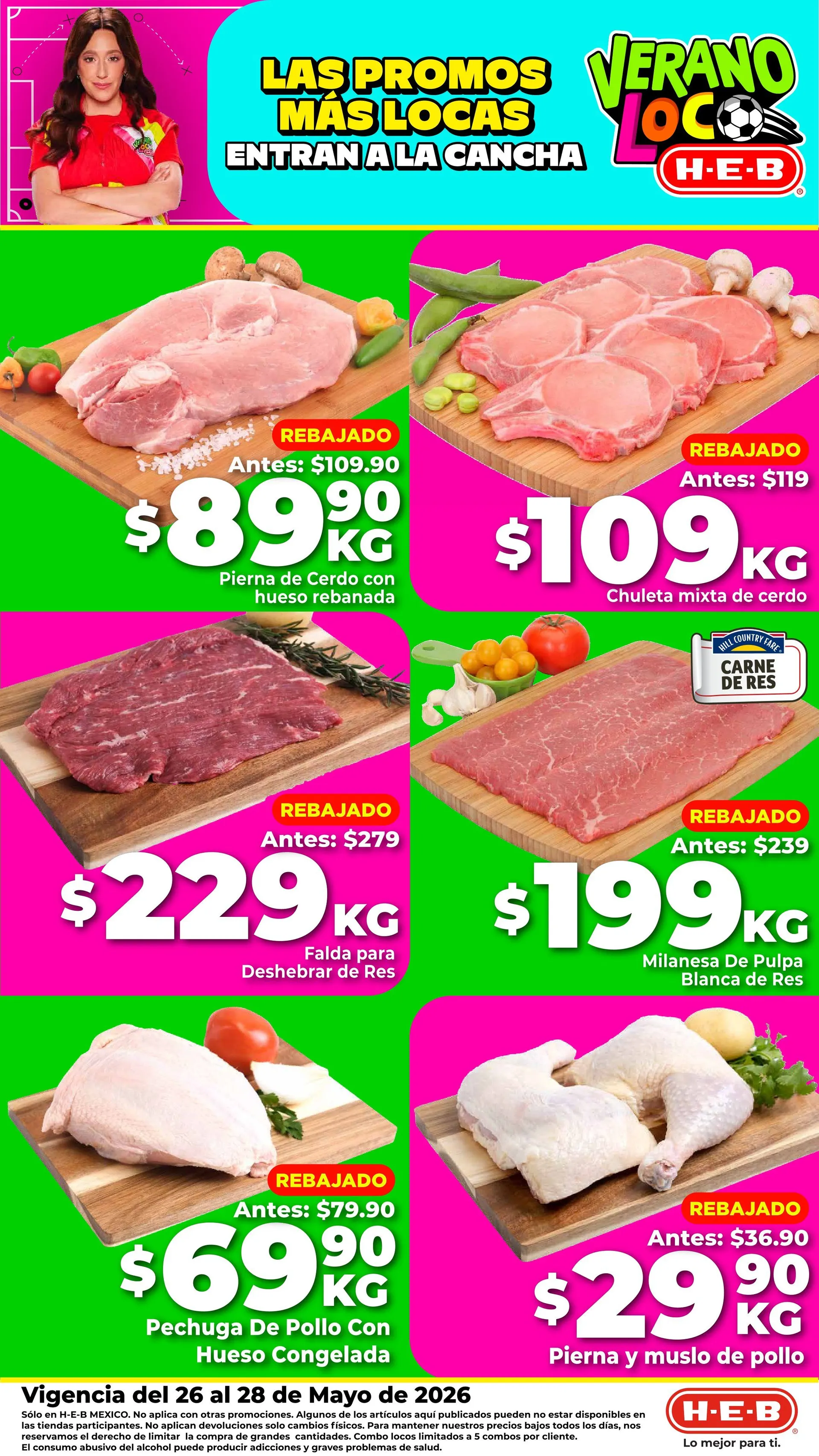Catálogo de H-E-B Ofertas  26 de mayo al 28 de mayo 2026 - Pagina 1