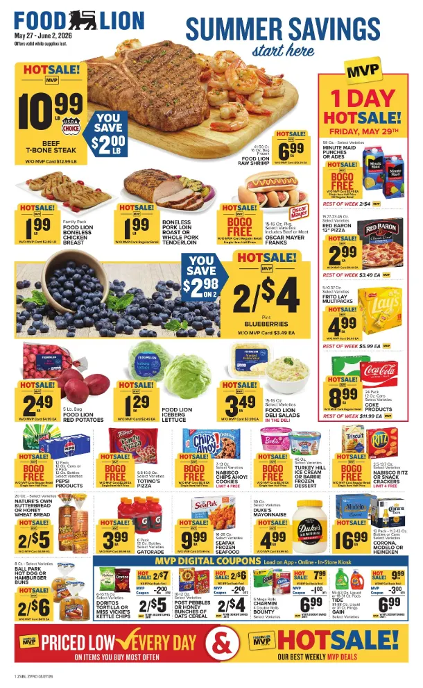 Weekly ad Food Lion Sales from May 27 to June 2 2026 - Page 1