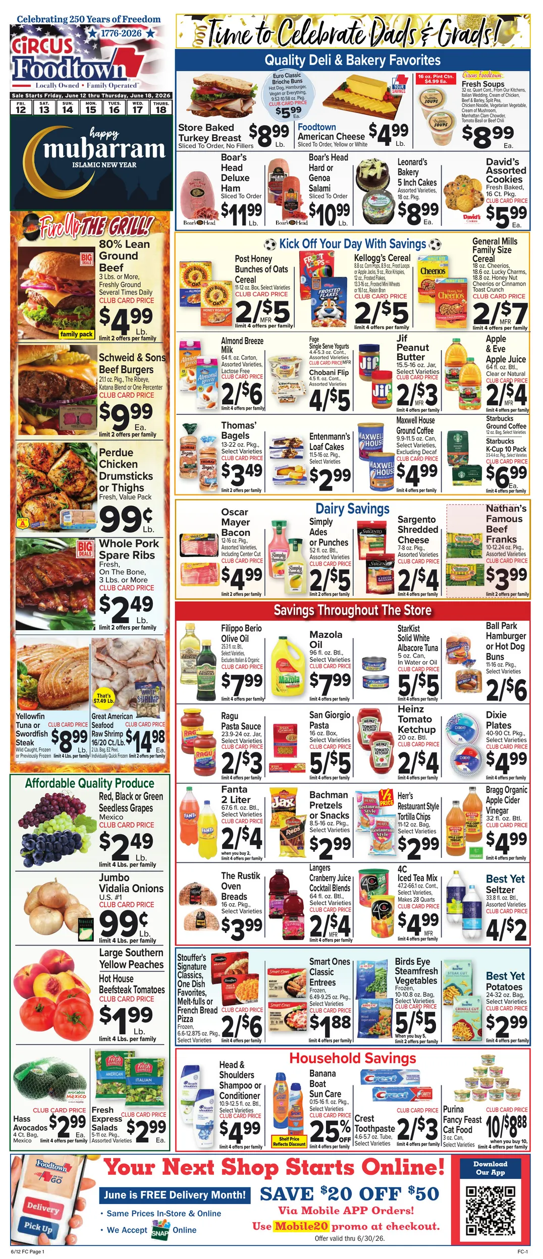 Weekly ad Foodtown  Sales from June 12 to June 18 2026 - Page 