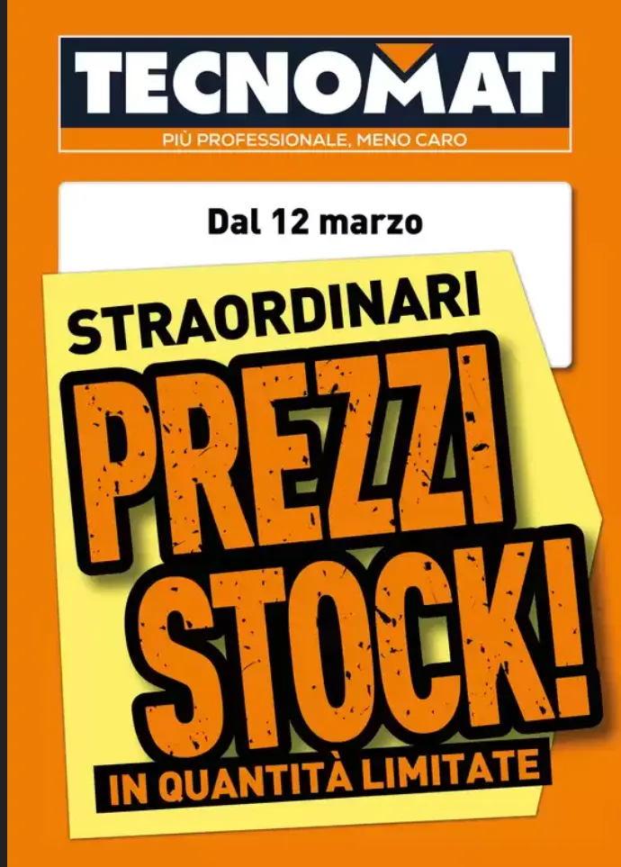 Tecnomat Volantino da 30 marzo a 6 aprile di 2026 - Pagina del volantino 1