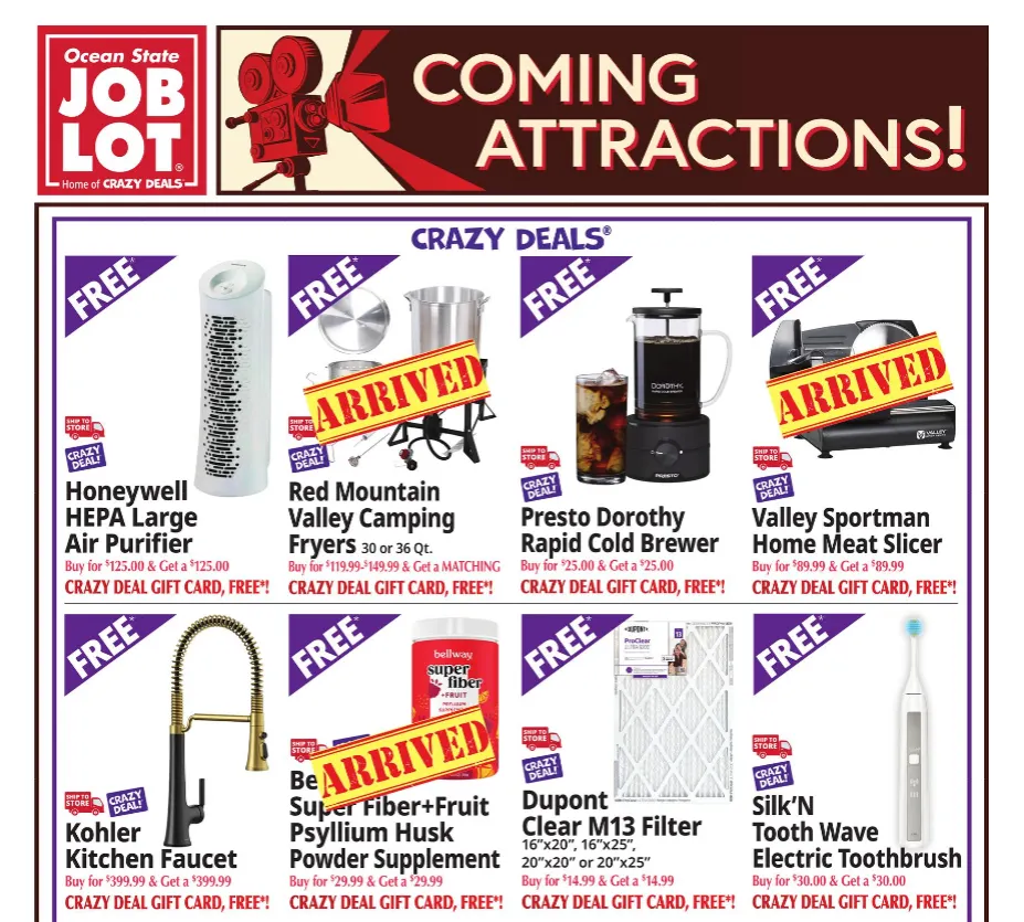 Weekly ad  Ocean State Job Lot Sales from June 4 to June 10 2026 - Page 1