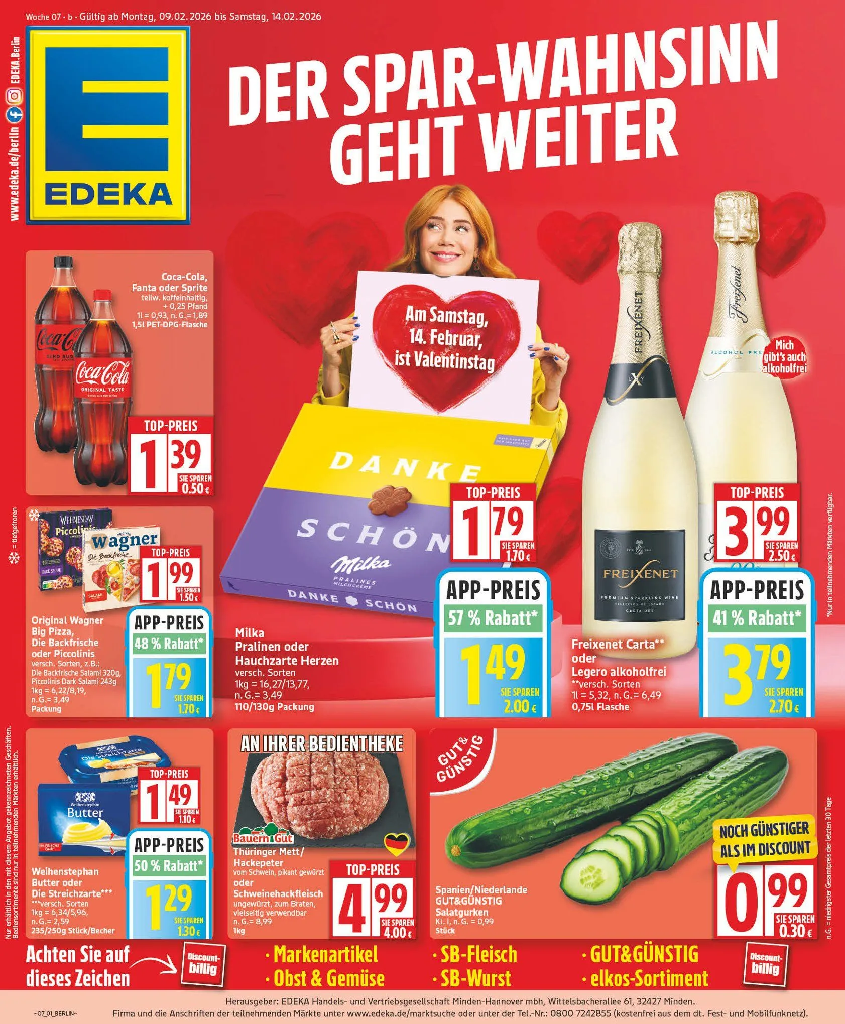 EDEKA Angebote von 9. Februar bis 14. Februar 2026 - Prospekt seite 