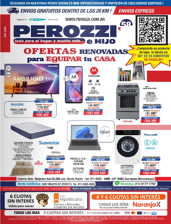 Ofertas de Perozzi e Hijo Ofertas 7 de abril al 24 de abril 2026 - Página 1 del catálogo