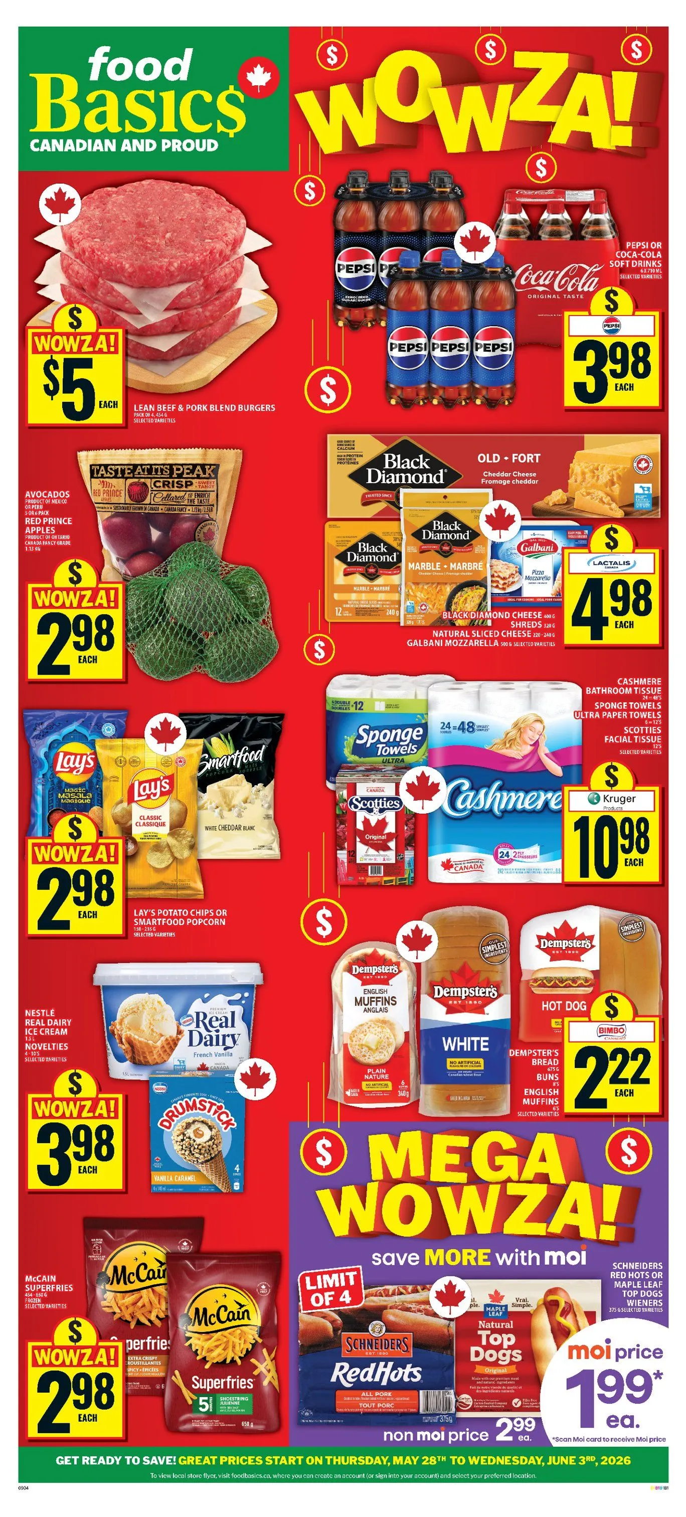  Food Basics Sales from May 28 to June 3 2026 - flyer page 1