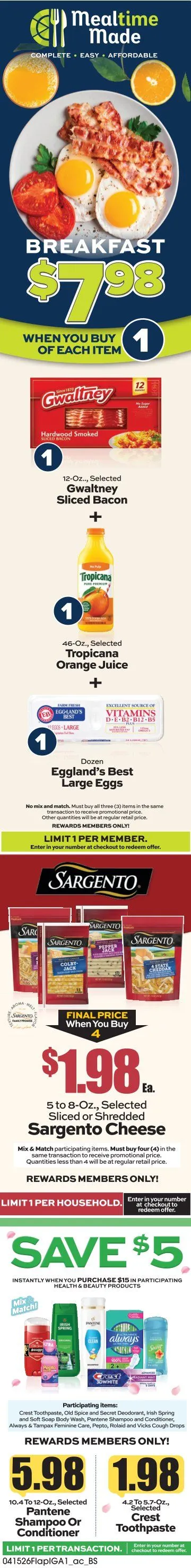 Weekly ad IGA Sales from April 15 to April 21 2026 - Page 1