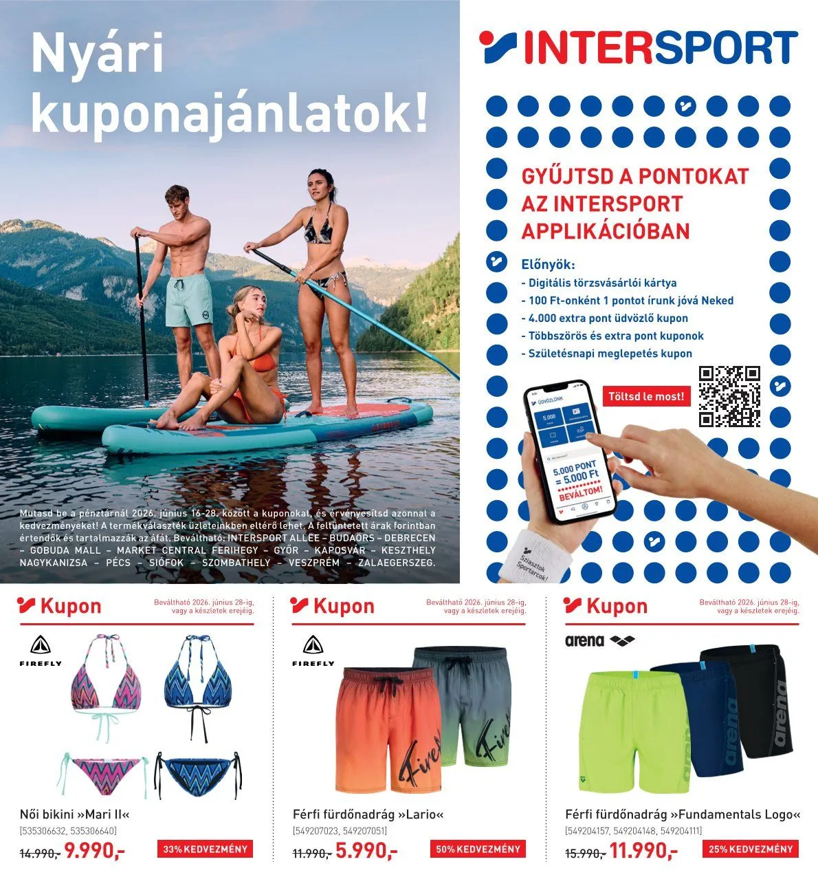 Katalógus  Intersport legfrissebb ajánlatai június 16.-tól június 28.-ig 2026. - Oldal 