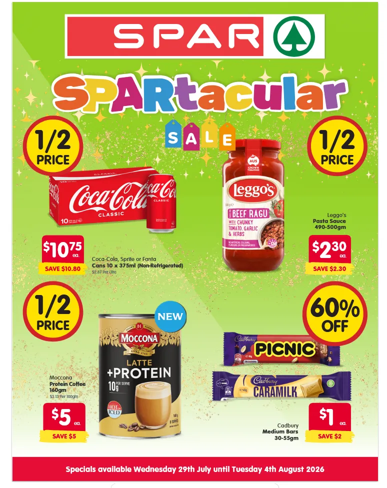 SPAR Sales - Catalogue valid from 29 July to 4 August 2026 - page