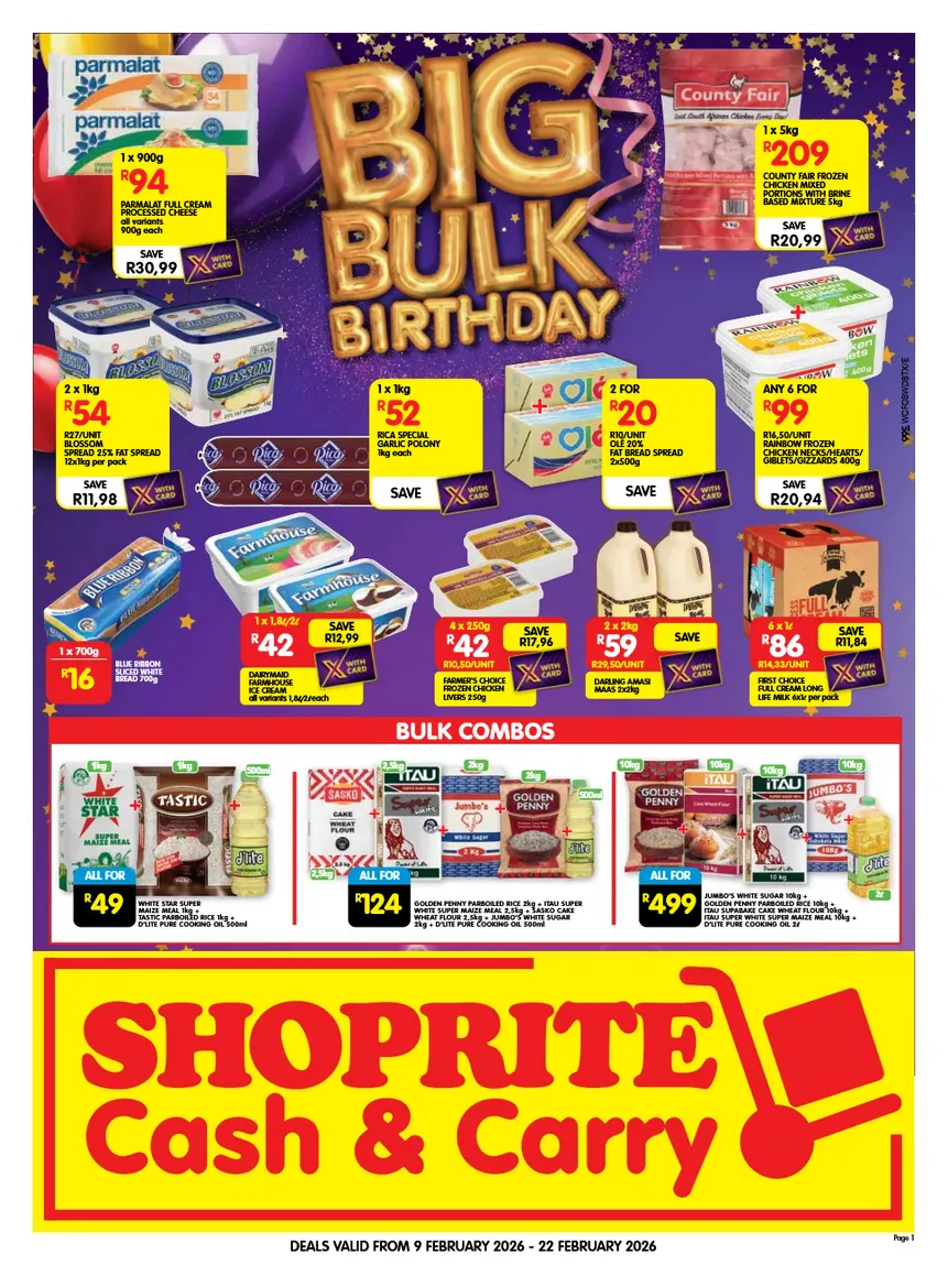 Shoprite Sales from 9 February to 22 February 2026 - Catalogue Page 