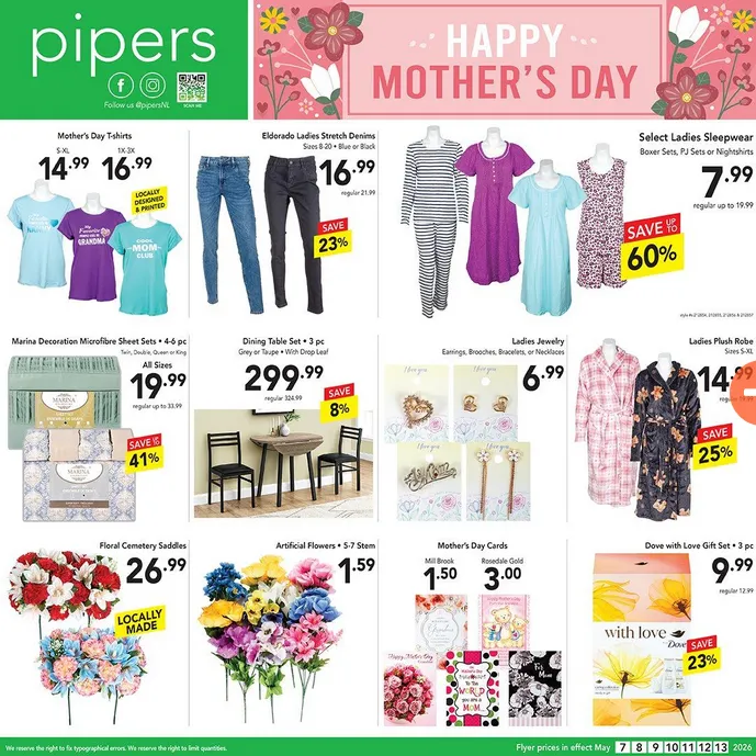 Pipers Sales from May 7 to May 13 2026 - flyer page 1