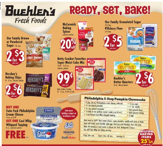 Weekly ad Buehler ´s Fresh Foods Sales from November 5 to November 11 2025 - Page 1