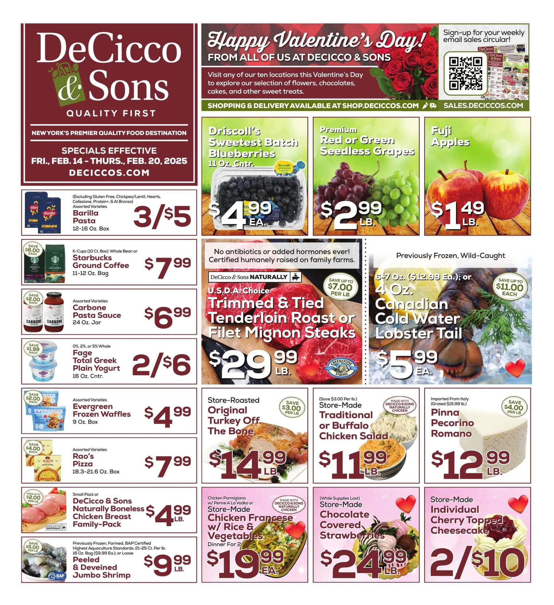 Weekly ad  DeCicco & Sons Sales from February 14 to February 20 2025 - Page 