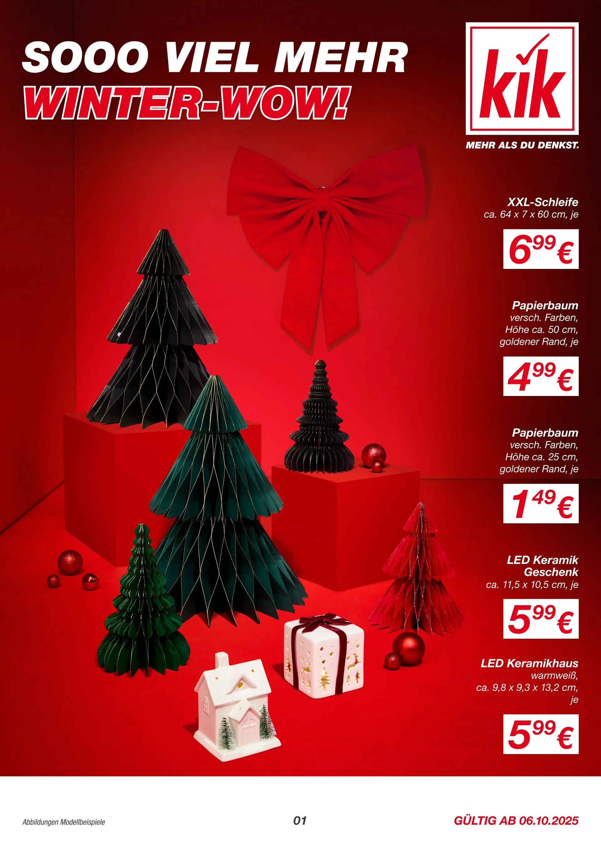 Kik Angebote von 6. Oktober bis 14. November 2025 - Prospekt seite 1