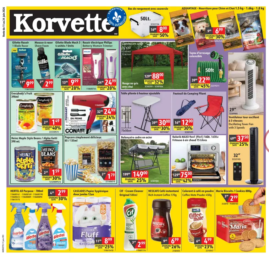 Korvette from June 11 to June 14 2026 - flyer page 